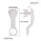 Curtain Glider Hooks White Plastic Curtain Hook, Pack of 50 3
