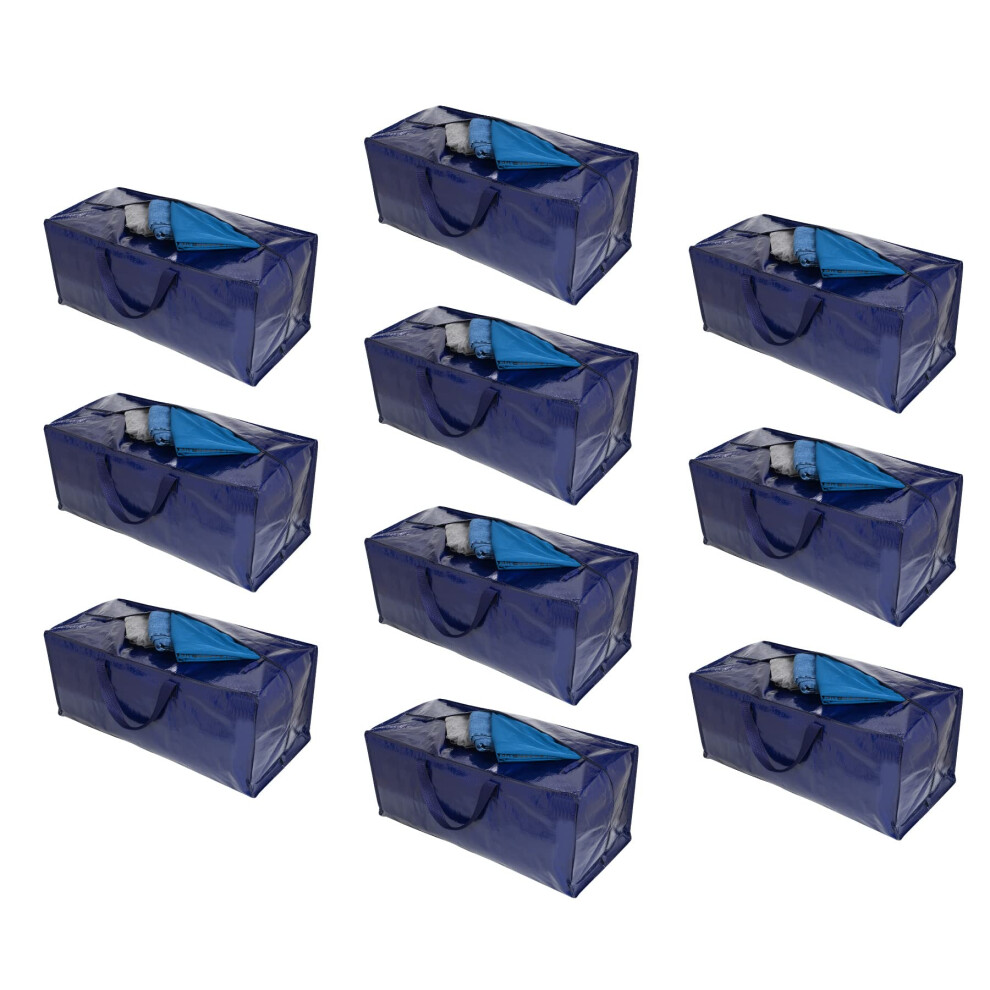 Photos - Power Tool Accessory VENO 10 Pack Heavy-Duty Moving Bags Extra Large W/Backpack Straps,