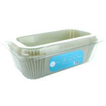 Doric 2lb Loaf Tin Liners, 40 Pack, Non-Stick Siliconised Greaseproof