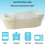 Doric 2lb Loaf Tin Liners, 40 Pack, Non-Stick Siliconised Greaseproof 3