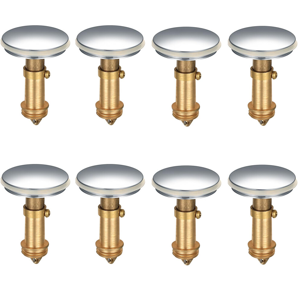 Photos - Tap Hidden Part 8PCS Pop Up Sink Plugs, Bathroom Push Drain Stopper Plugs, 38mm Click