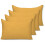 Pamposh Pillow Cases 4 Pack - Standard Size 50 x 75 cm - Double Brushe 1