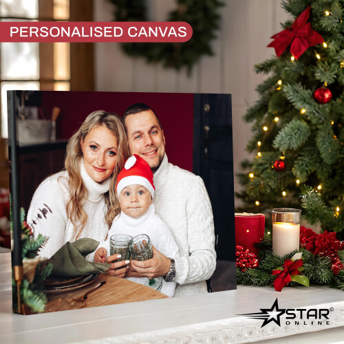 Star Online Personalised Canvas Photo Prints Custom Gallery Framed 2