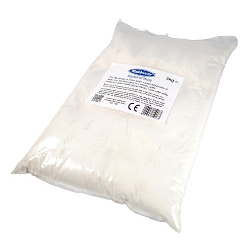 Mouldmaster 5 Kg Plaster of Paris, White 2