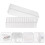 Nail Drill Bits Storage Box Sturdy Plastic Manicure Grinding Head Display Box 6