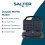 Salter Salter Double Waffle Maker – Non-Stick Dual Waffle Iron Plates, Deep 2