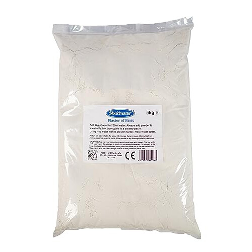 Mouldmaster 5 Kg Plaster of Paris, White 1