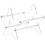 CD Holder Stand - Clear Display Rack for CDs and DVDs 1