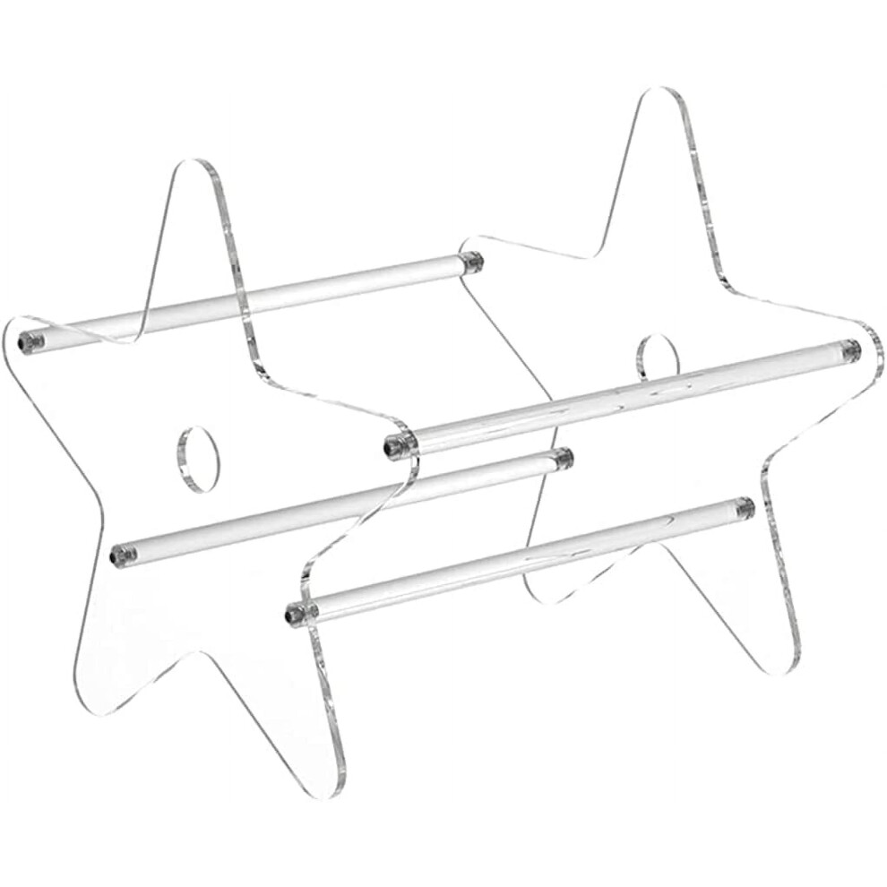 Cd Holder Stand - Clear Display Rack For Cds And Dvds 9482828495700