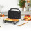 Salter Salter Double Waffle Maker – Non-Stick Dual Waffle Iron Plates, Deep 4