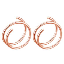 Leileiiiii tuplanenärengas 22g7mm, spiraalimainen nenärengas naisille/tytöille, sieraimeen kiinnitettävä lävistyskoru