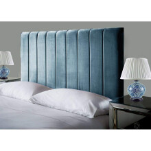Affordable Luxury Portland Lined Headboards in Elegant Plush Velvet
