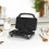 Salter Salter Double Waffle Maker – Non-Stick Dual Waffle Iron Plates, Deep 5