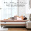 SEZMOONSI Double Mattress 4FT6, Gel Memory Foam, Individually Medium 5