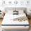 SEZMOONSI Double Mattress 4FT6, Gel Memory Foam, Individually Medium 3