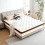 SEZMOONSI Double Mattress 4FT6, Gel Memory Foam, Individually Medium 6