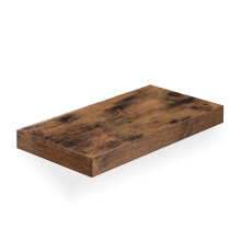 VASAGLE Wall Shelf, Floating Shelf, 20 x 40 x 3.8 cm, Wall Shelf for