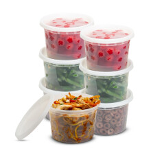 Superior 20-Pack 16oz Microwave Containers With Lids – Durable