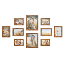 SONGMICS Set of 10 Picture Frames, Two 20 x 25 cm (8 x 10 Inches),