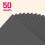 50 Sheets, A3 300gsm Card Thick Art Paper - Black 5