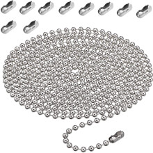 4 Meter/13.1 Feet Blind Chain, 4.5mm Roller Blind Chain Beaded Pull