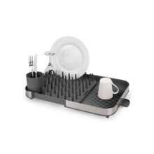Joseph Joseph Duo Expanding Dish Drainer Rack with Removable Cutlery