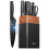Knife Set, Yabano 7 Pieces Kitchen Knife Set with Universal Plastic 1