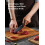 Knife Set, Yabano 7 Pieces Kitchen Knife Set with Universal Plastic 5