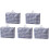 5 PACK Strong Extra large Jumbo Storage Laundry zipped bag Reusable 1