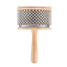 Cabasa Percussion Instrument with Durable Metal Beads, Ergonomic Wooden Handle for Band and Classroom