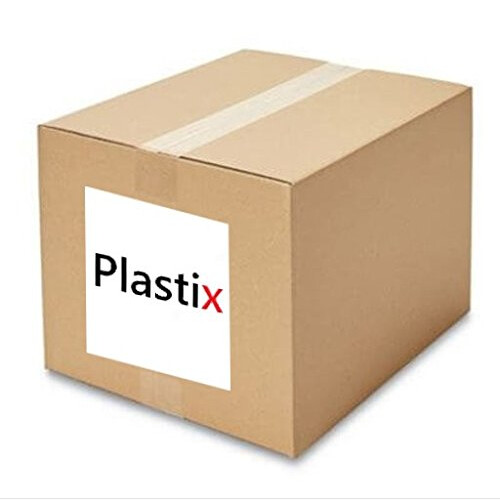 Plastix High Grade Plastic Silver Swing Flip Top Waste Rubbish Kitchen 2