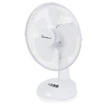 Signature S40009 12” 3 Speed Desk Fan with Oscillation, Adjustable