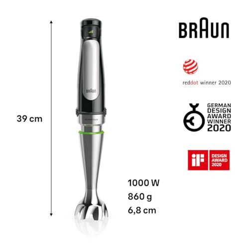Braun Braun MultiQuick 7 MQ7045 Hand Blender, Mixer, ActiveBlade System, 1