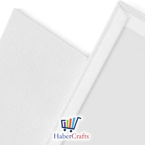8 X 8” / 20 x 20cm Canvas Panel Stretched Blank Canvas Board Primed 2