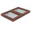 Hinged Double Photo Frame 6x4,Rustic Wood Effect 4x6'' Double Picture 6