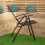 Samuel Alexander Outdoor Multi-Position Folding Garden Patio Single Chair in Black 6