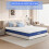 wowttrelax double mattresses, 8 Inch memory foam mattress with soft 6