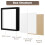 WISYOK 3D Shadow Box 8x8inch, Shadow Box Frame, Deep Box Frame for 4