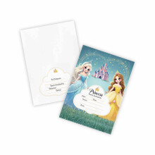Huxters 14 pcs Girls Princess Birthday Kids' Party Invitations for