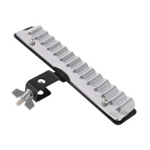 10' Percussion Crasher for Drum Set, Metal Accent with Rich Crash Sound, Easy Rod Mounting