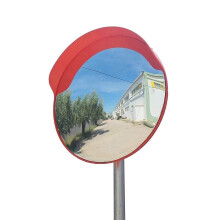 60cm Convex Safety Mirror with WideAngle Clear View, Shatterproof Lens for Road Intersection