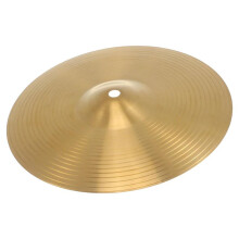 Beginner Drum Cymbal Set with Clear Bright Tone, Lightweight Brass Jazz Cymbals for Practice Kit