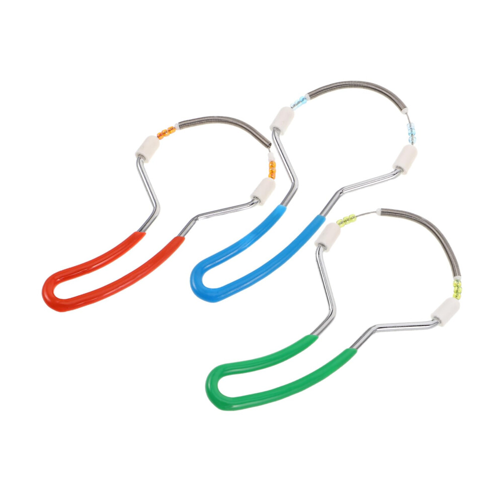 Facial Hair Remover for Women Manual Spring Face Epilator for Lips Chin Cheeks Travel Use 3pcs