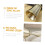 Metal Hand Bell for Restaurant, Class Rust Resistant Service Bell with Ergonomic Handle 5