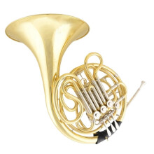 Professional Double French Horn F/B Flat Key with Ergonomic Design and Elegant Gold Finish