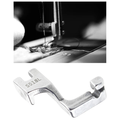 Αόρατη ραπτομηχανή με φερμουάρ, φερμουάρ presser foot, πολλές βιομηχανικές 2