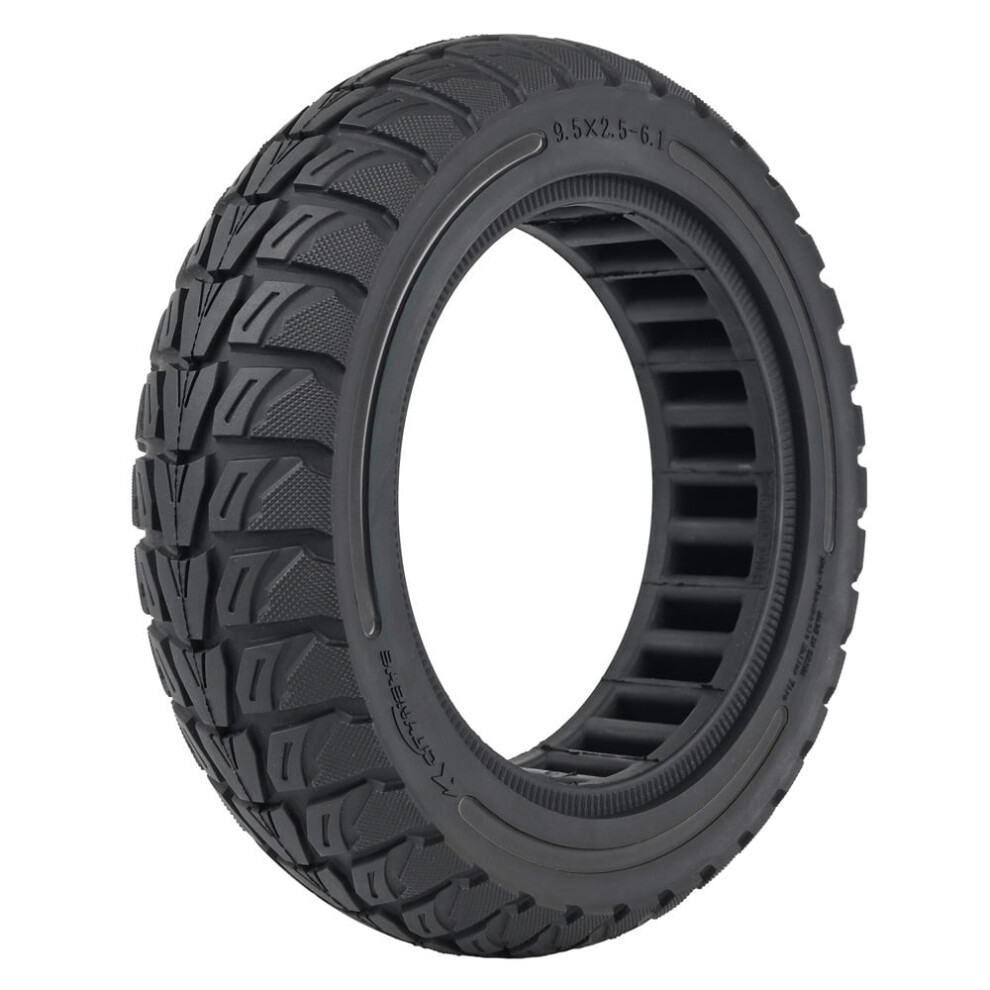 Cityneye Solid Rubber Scooter Tire Replacement 9.5X2.5-6.1 Honeycomb Shock Absorption 9173940198616