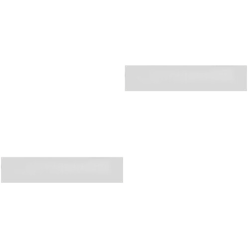 2 τεμάχια κρεμαστό μεγάλο κενό banner banner εξάχνωσης DIY για εσωτερικούς και