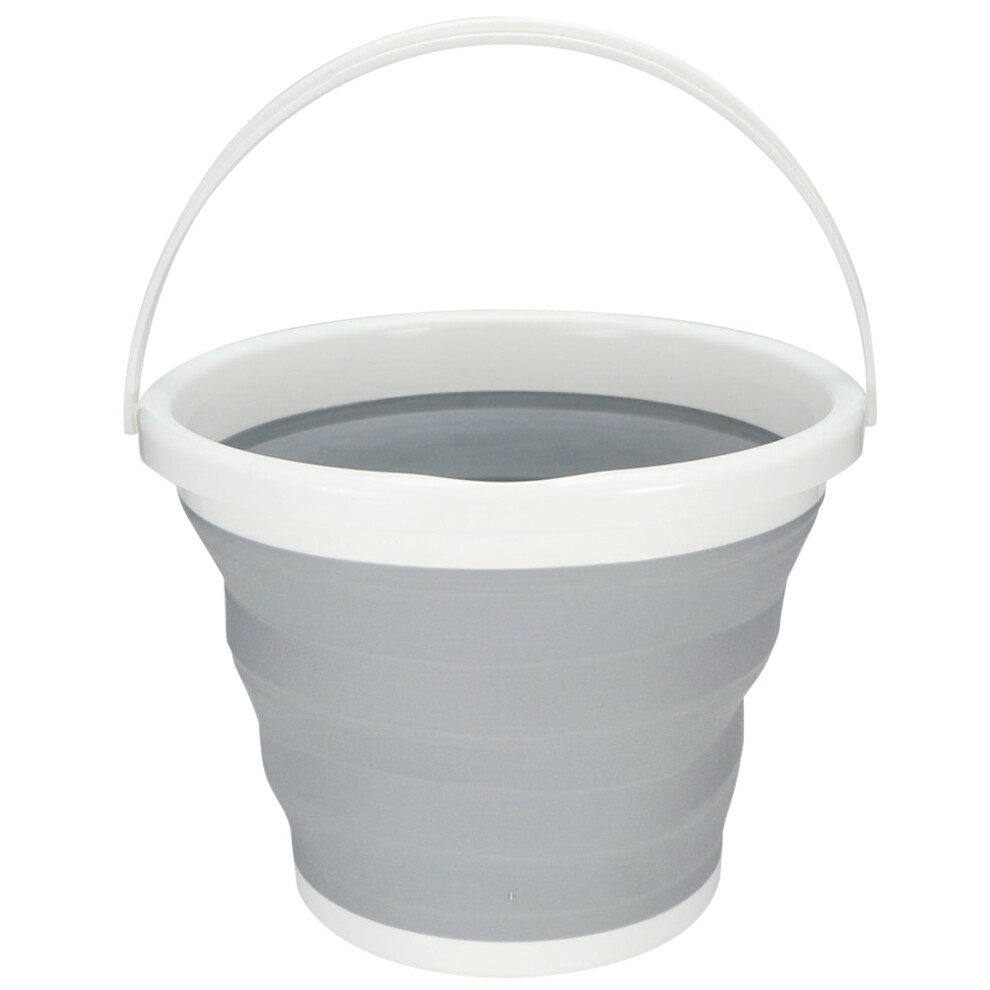 10L Collapsible Bucket, Cleaning Bucket Mop Bucket Folding Foldable Portable Plastic Water Pail For Outdoor Car Wash Fishing Travel 9482828501777