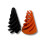 Impossible passage through spiral cone 3D printed Orange M 2